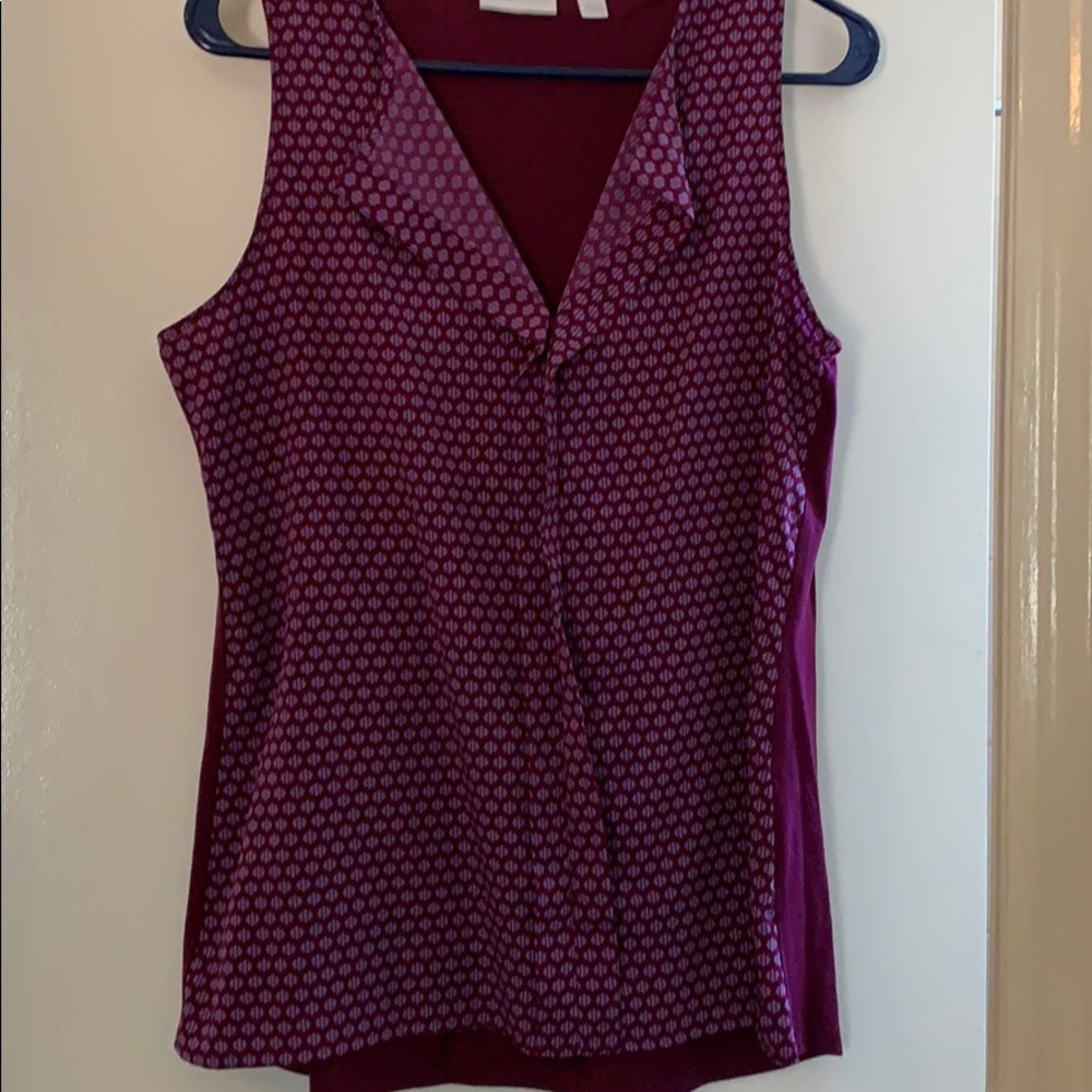 New York & Co Maroon tank top